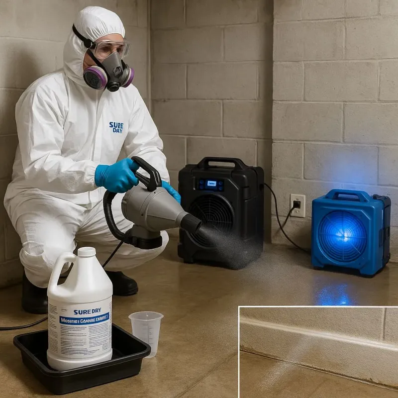 Sanitization and Odor Removal process in Swartz, LA