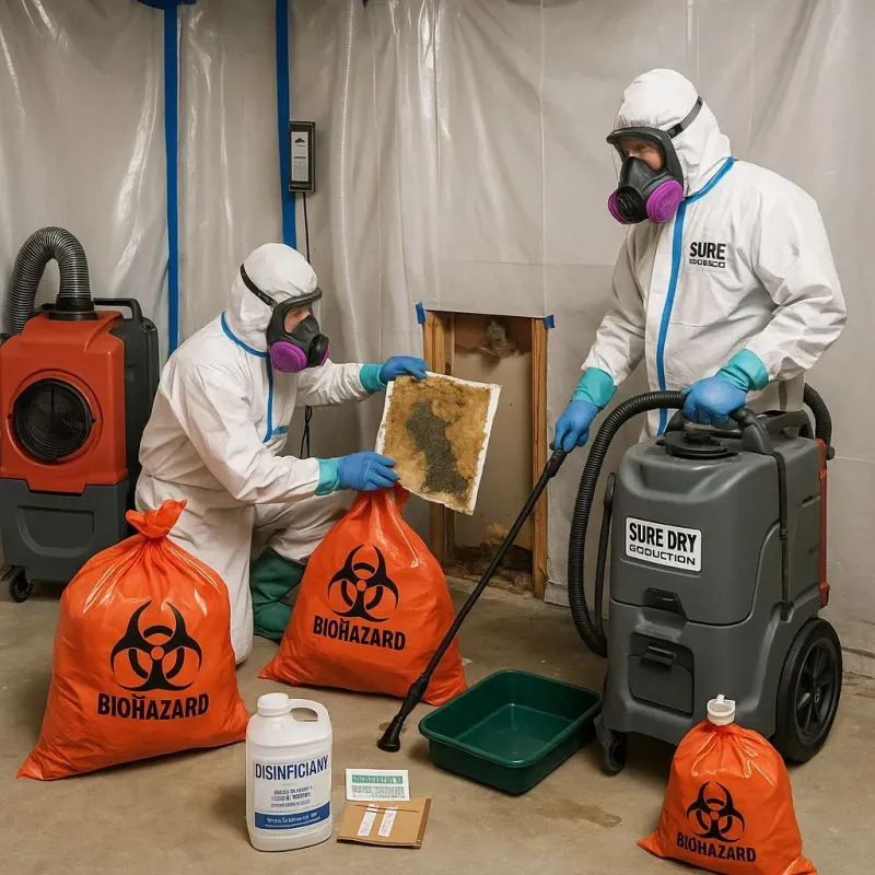 Contaminated Water Handling Protocols process in Swartz, LA