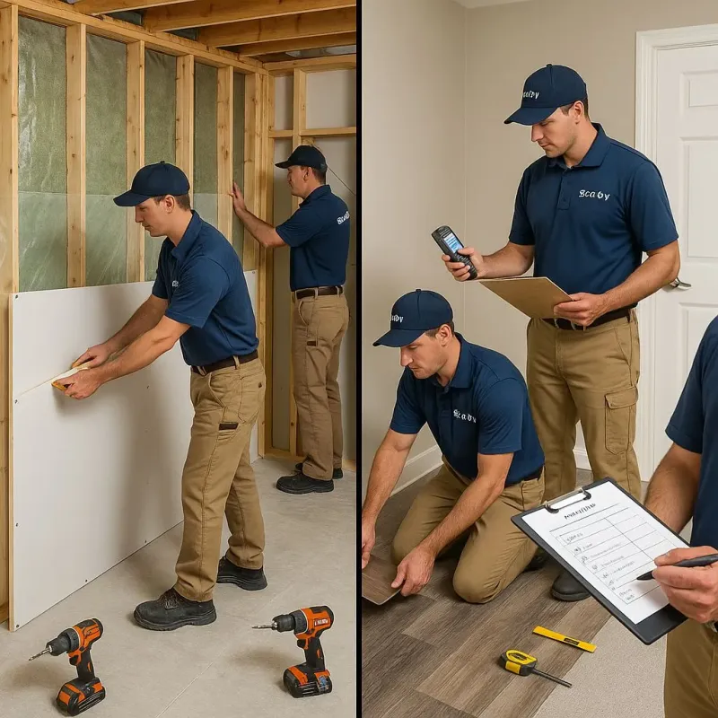 Repairs and Reconstruction process in Swartz, LA